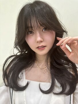 サロンドミルク 新百合ヶ丘店(salon de MiLK) ミルクティーベージュグレージュハイトーンインナーカラー