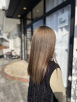 ラブユイット(LOVE HUIT)&nbsp;ケアブリーチダブルカラーミルクティーベージュ！