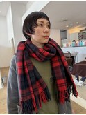 大人可愛い20代30代40代50代60代ショートボブ/大分/別府