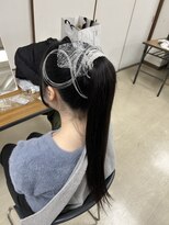 ベルグロー(BELLEGROW)&nbsp;ポニーテール/タイトヘア/きれいめヘア