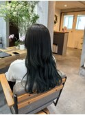ブリーチなしカラーグリーンカラー[TiTi_栗林れい]