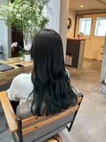 ティティ(TiTi)&nbsp;ブリーチなしカラーグリーンカラー[TiTi_栗林れい]