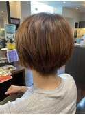 スッキリショートボブ