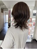 くびれボブミディアムレイヤー