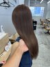 【平日朝9時開始対象指名限定】ブリーチ無しカラー＋3step treatment　￥4900