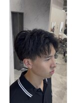 オム ブランシェ(HOMME BLANCHE’)&nbsp;【KAZUKI】緩め×ツイストパーマ！