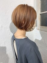 アソビ 表参道(ASOBI) 艶っと ベージュ ショートボブ