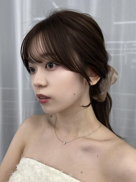 アマトウキョウ アユンチェ(AMA TOKYO×AYUNCHE) 韓国スタイル/ナチュラルくびれへア_くびれ巻き_レイヤーカット