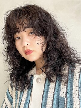 ナループロアオハナ(Nalu pu loa ohana) ロングパーマ/くるくるパーマ/ナチュラルパーマ/癖毛風パーマ