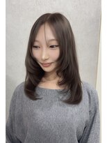 フランチェスカドット(francesca.)&nbsp;【madoka】ミルキーベージュ×レイヤーカット