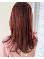 ソレア(solea)&nbsp;冬こそ楽しむ“ワインピンク”カラー