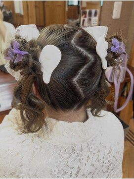 エクステンション クーチャー(Extention Cu'cha) ツインくらげヘアアレンジ