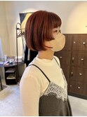 アンブレラカラー/オレンジブラウンカラー/京都河原町四条烏丸