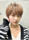 ＜30.40.50代＞大人似合わせショートx透明感カラー