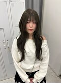 レイヤーカット／オリーブカラー