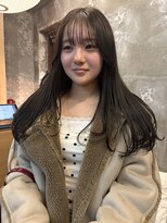 アイヘアー(Ay hair) オリーブカラー×レイヤースタイル