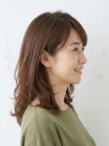 と和×美髪クリニック 巣鴨店&nbsp;大人の艶髪ミディアム＊白髪も悩みに変えないナチュラルカラー