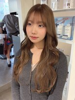 ベレーザ 渋谷(BELEZA)&nbsp;18619_ラテグレージュレイヤーカットグレージュブラウン韓国巻き