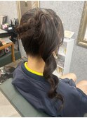 サイドポニー