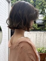 アンプラグド(unplugged)&nbsp;ショート/ショートパーマ/ハイトーンショート/前下がり/前髪
