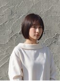 【骨格補正】丸みショート×小顔カット