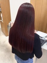 カッツ 東尾道店(CUT S)&nbsp;ブリーチなしワインレッド