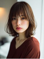 ダル 渋谷/表参道(DAL.)&nbsp;レイヤーカット/ハッシュカット/ダークアッシュ/ブラウン