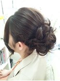 編みこみアップヘア☆+゜