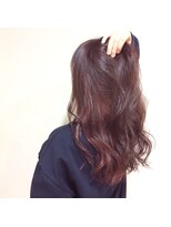 ヘアリゾート サニー(hair resort sunny)&nbsp;フルピンクなのにチラッと見えるインナーカラー