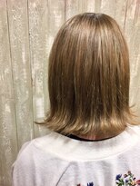 へアメイクワンプラス 四日市(HAIR MAKE ONEplus)&nbsp;【ブリーチ】パールブロンド