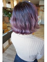 ヘアサロンアコール(Hair Salon acoord) ピンクバイオレットグラデーション