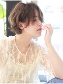 【M.SLASH】外ハネミックス大人軽やかショート!
