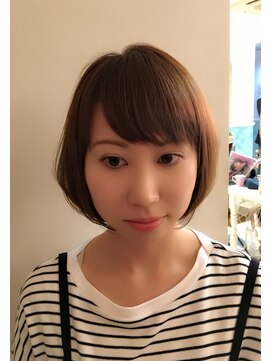 ロンド 銀座(Lond) ナチュラルボブ スタイル 担当本田