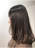 サラツヤミディアム×内巻き