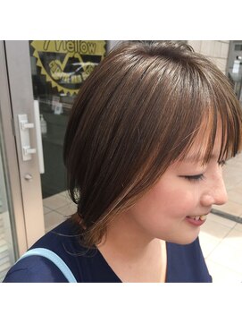 ヘアーメロウ hairmellow インナーグレージュ