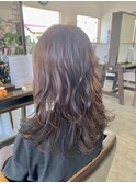 【orange大分】スパイラル巻き&波ウェーブ・グレージュカラー