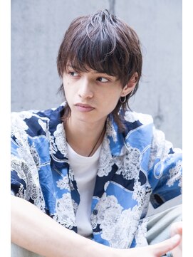 ルーク 立川(LUK) Lien☆ナチュラルマッシュウルフ×ダークブラウンイノアカラー