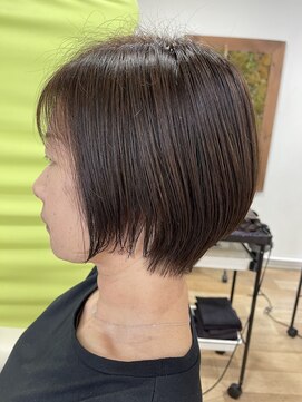 アプシー 南が丘本店(apsee) ショートボブ