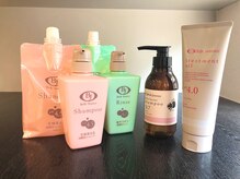 タケイ 美容室の雰囲気（取り扱うもの全てが元々の皮膚や髪の性質に近い弱酸性です☆）
