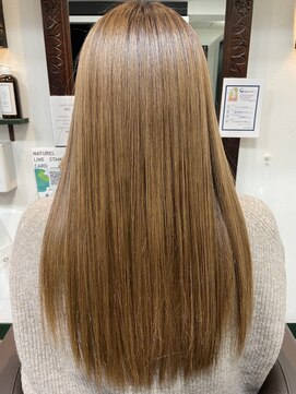 ナチュレル 武蔵新田店(NATUREL) 【NATUREL】ツヤ髪酸性ストレートで髪質改善