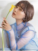 【tetote江坂】小顔似合わせカット大人アースカラーボブショート