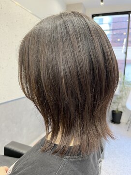 アデプト 北千住店(adept) 軽めレイヤーウルフ[北千住/北千住駅/韓国/ボブ/レイヤーカット]