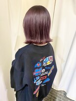 プラグ バイ ネオリーブ(plug by neolive) チェリーブラウン×髪質改善[髪質改善/縮毛矯正/韓国]韓国H