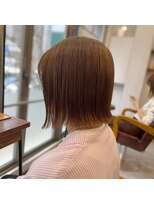 アピューズ ヘアー 梅田(Apiuz Hair) Apiuz Hair 　切りっぱなしボブ