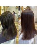 カシュカシュ(cache cache)&nbsp;酸性ストレート　用賀　縮毛矯正