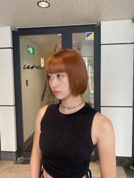ユニコ(unico) ぱつっとボブ