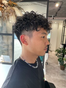 レシピ ラ クレア(recipe la couleur) プードルパーマ