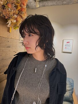 ブラウン ナカノ(BROWN nakano) ゆるめミディアムパーマ