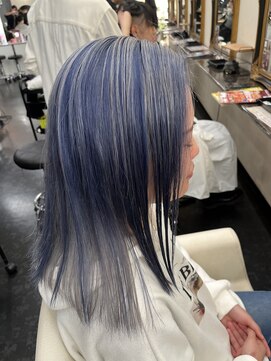 アイズ 渋沢(AIZU) ブリーチ/ダブルカラー/ハイライト/カラー/オージュア