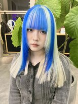 リッチ(RITZY) 【RITZY】blonde × blue section color